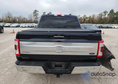 2022 Ford F150 Supercrew из США, поврежденный, VIN 1FTFW1E55NFA47287